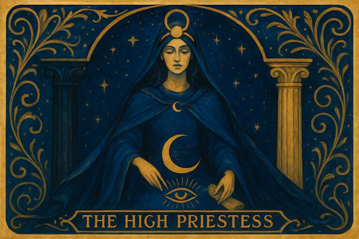 De Hogepriesteres: Intuïtie en geheimen onthuld