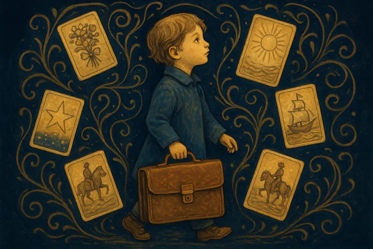 Het Kind in Lenormand: nieuwe kansen en start-ups in je carrière