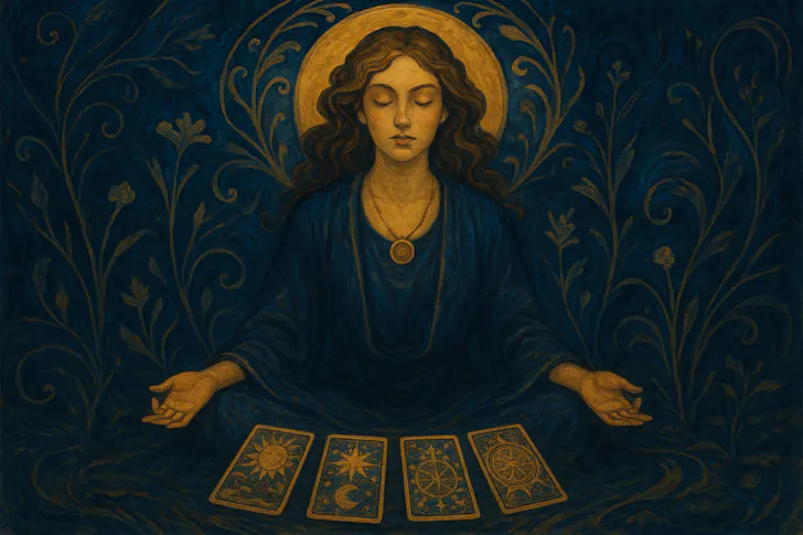Tarot en meditatie: je kaarten gebruiken voor innerlijke rust