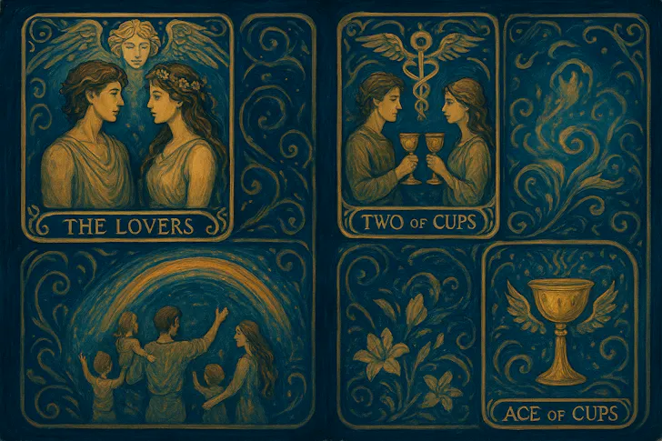 De Tarot en de Energieën van Liefde: Hoe Vibes In Jouw Relatie Te Lezen