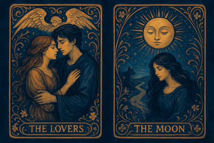 Tarot Maandwiel: Wat Deze Maand in de Liefde Voor Je Reserveert