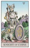 Alchemical Tarot - Knight of Pentacles