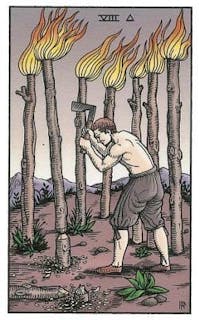 Eight of Wands