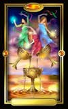 Gilded Tarot - Bekers Drie