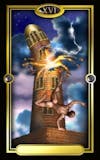 Gilded Tarot - De Toren