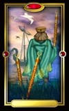 Gilded Tarot - Staven Drie