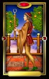 Gilded Tarot - Staven Page