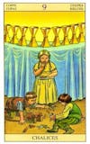 New Vision Tarot - Bekers Acht