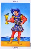 Radiant Rider Waite Tarot - Bekers Page