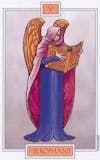 Winged Spirit Tarot - De Hogepriester