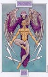 Winged Spirit Tarot - Zwaarden Zes